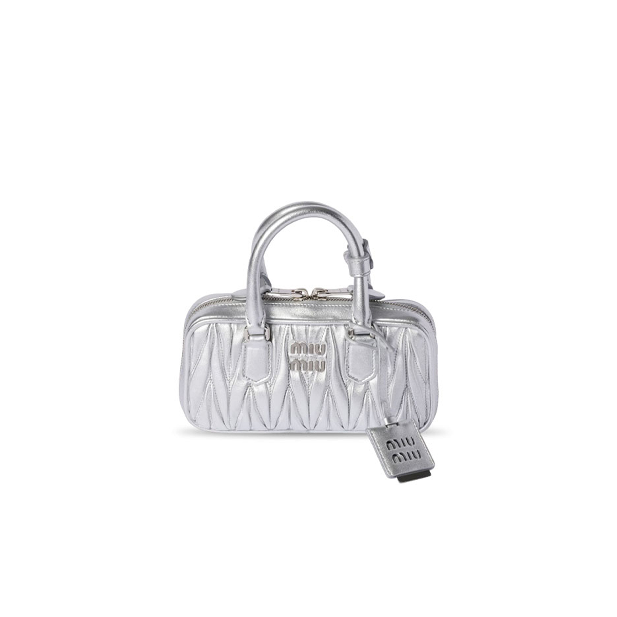 MIU MIU ARCADIE MATELASSÉ NAPPA LEATHER MINI-BAG 5BP088 (19*10*5cm)